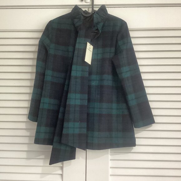 NWT Tuckernuck Blackwatch Plaid Faye Blouses Size XS - Picture 5 of 16